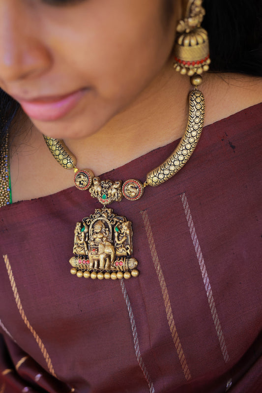 Antique Hasli Glow Terracotta Jewellery