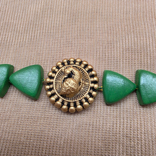 Minky Light Green Terracotta Jewellery