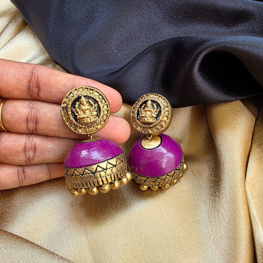 Ankita - Terracotta Jumka - Variant2