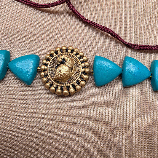 Minky Blue Terracotta Jewellery