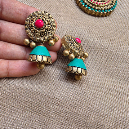 Green Classic Glow Terracotta Jewellery