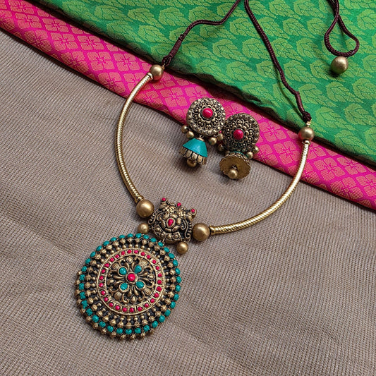 Green Classic Glow Terracotta Jewellery