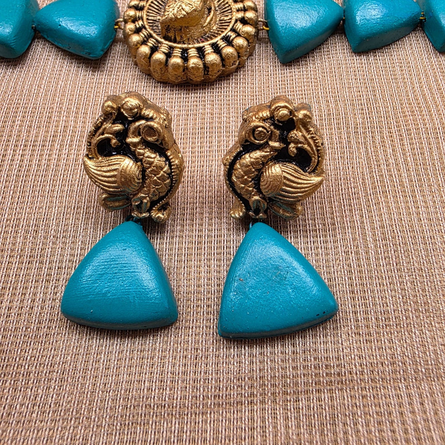 Minky Blue Terracotta Jewellery