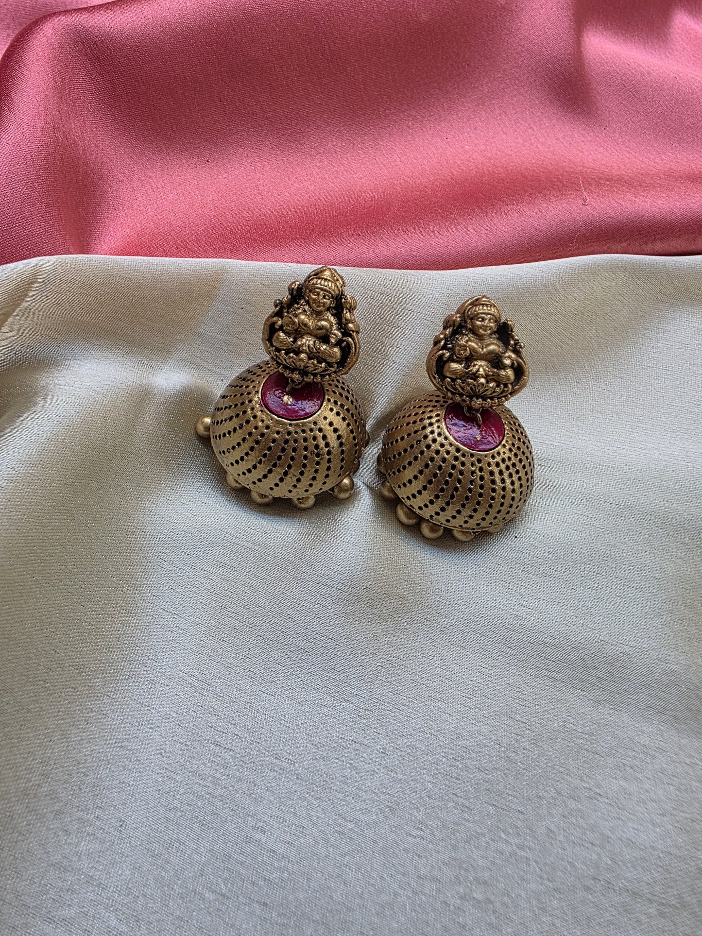 Buy Maroon Moon Terracotta Jewelry Online