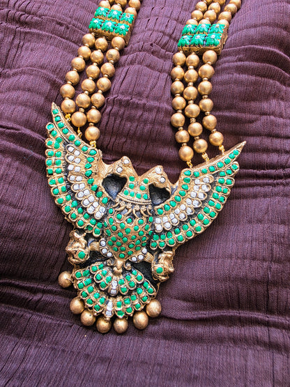 Royal Peacock Terracotta Jewellery