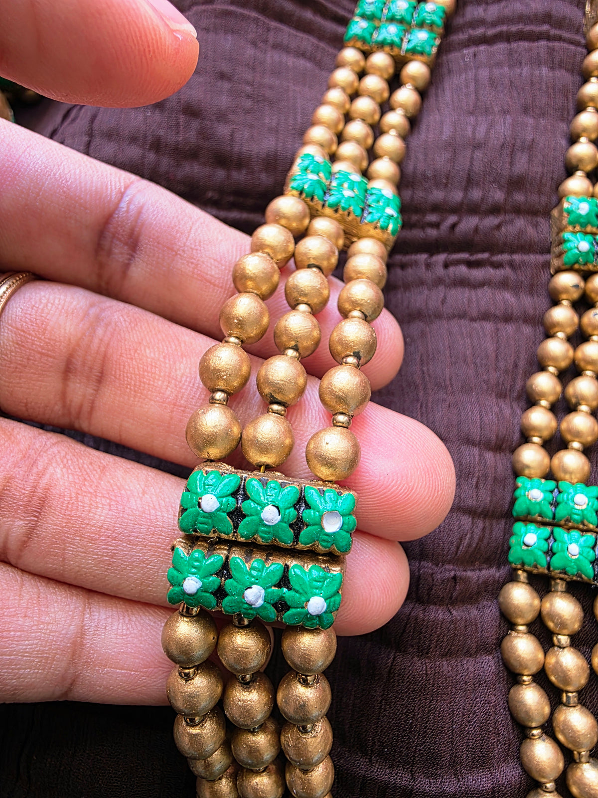 Royal Peacock Terracotta Jewellery