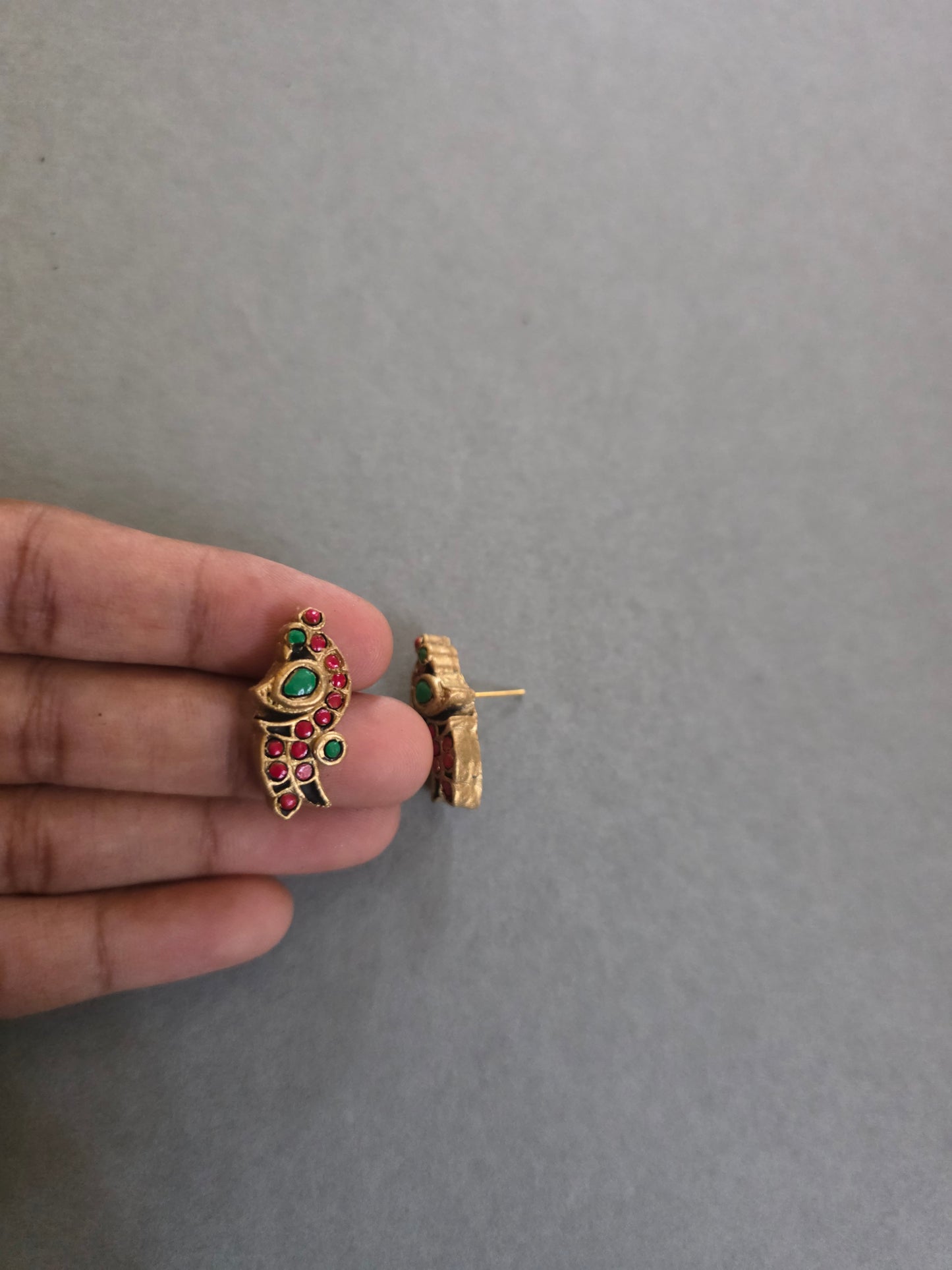 Spiked Charm Terracotta Jewellery