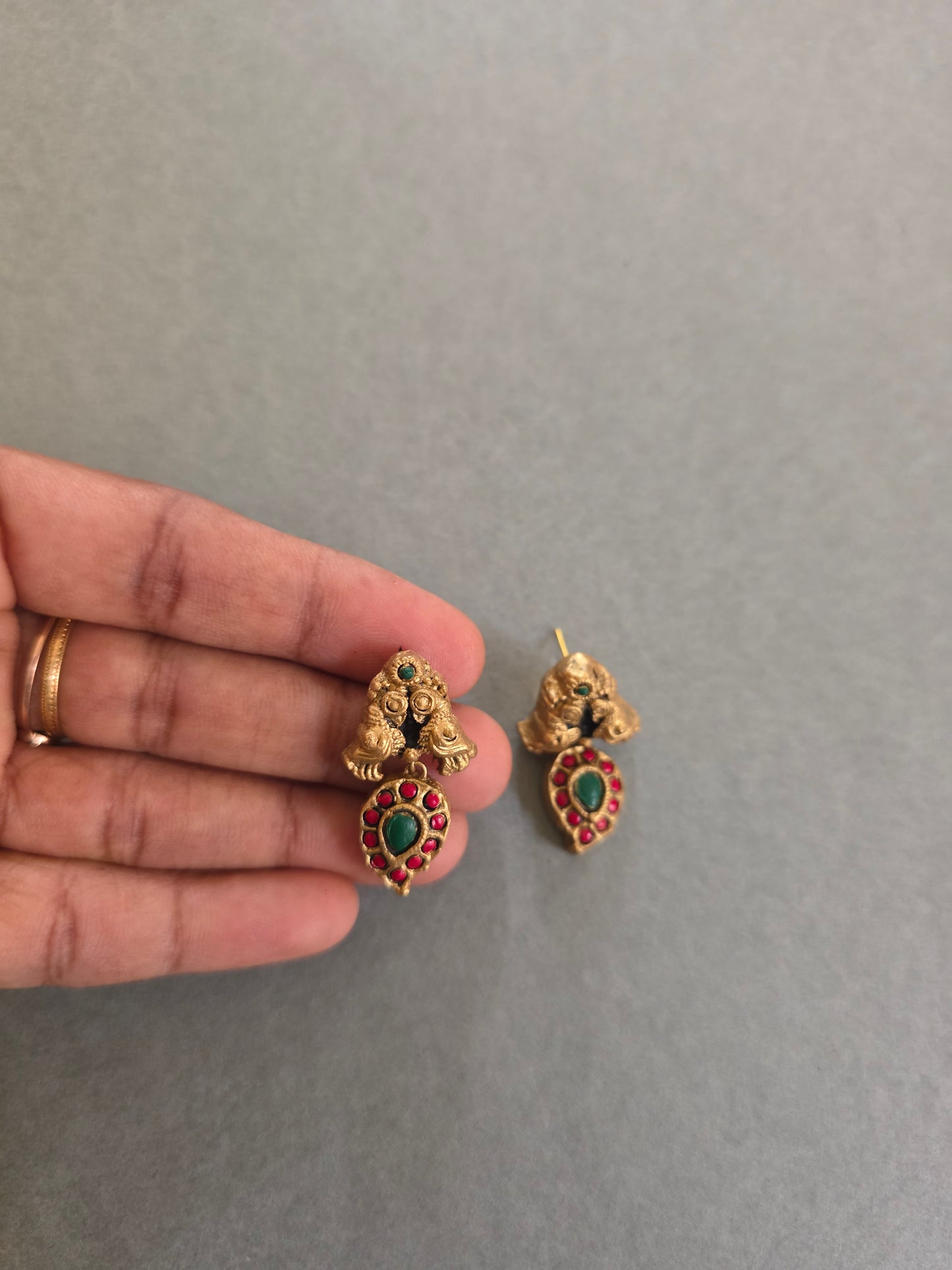 Floral Paisley Terracotta Jewellery