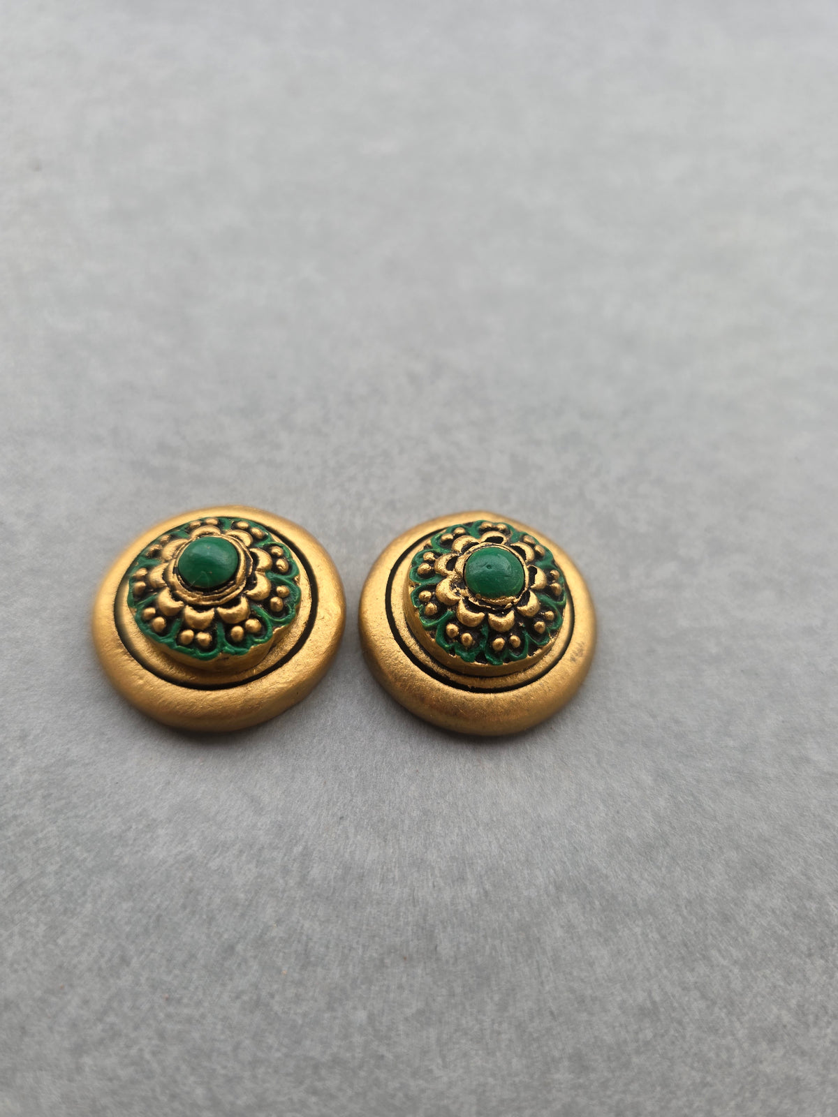 Crescent Moon Terracotta Jewellery Set