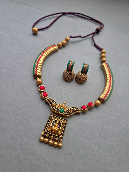 Goddess Heritage Terracotta Jewellery Set