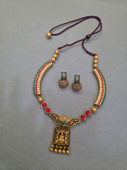 Goddess Heritage Terracotta Jewellery Set