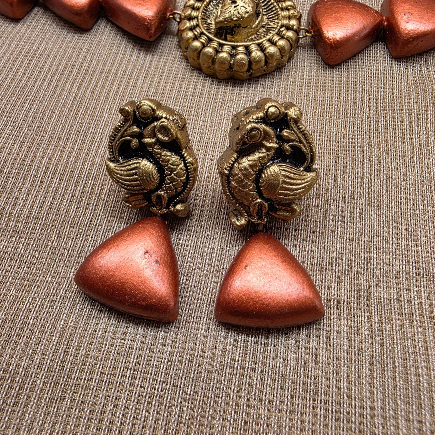 Minky Copper Terracotta Jewellery