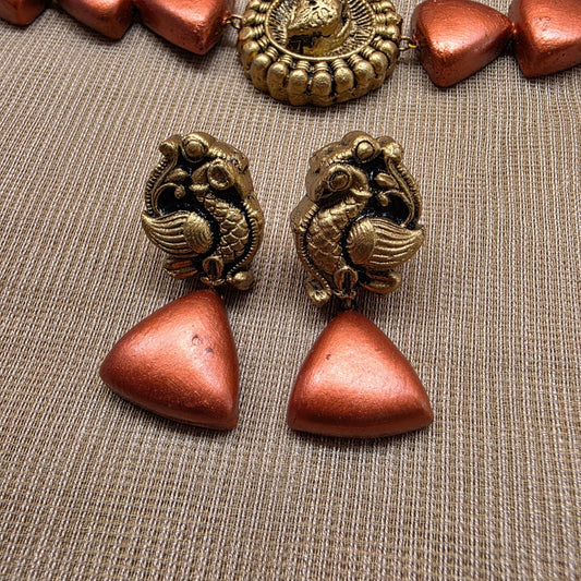 Minky Copper Terracotta Jewellery
