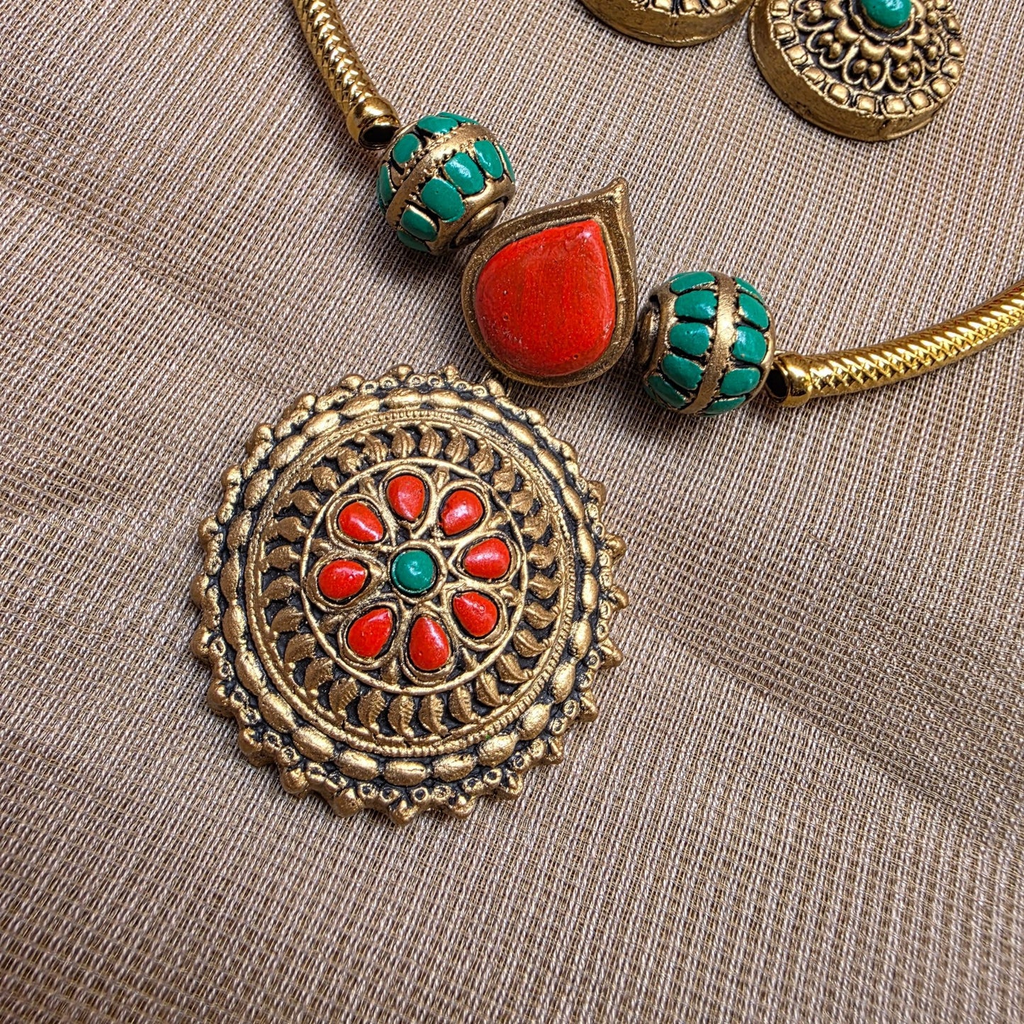 Orange Eternal Earth Terracotta Jewellery