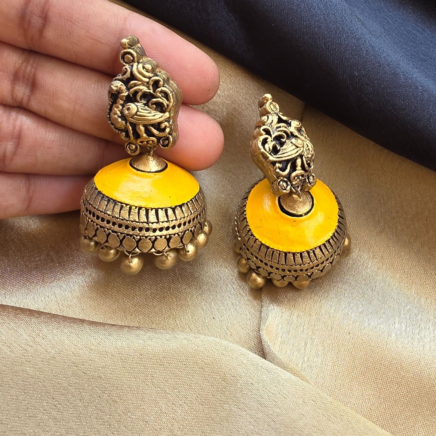 Aazhi - Terracotta Jumka - Variant3
