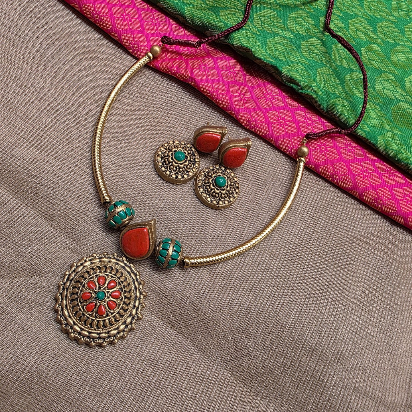 Orange Eternal Earth Terracotta Jewellery