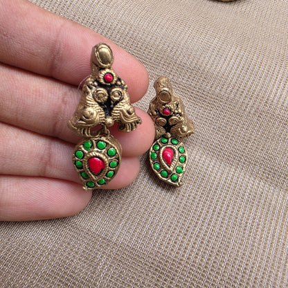Green Regal Roots Terracotta Jewellery