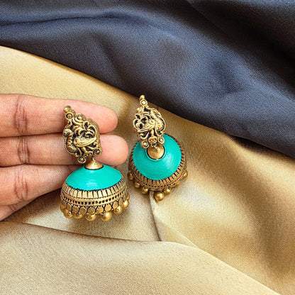 Aazhi - Terracotta Jumka - Variant5