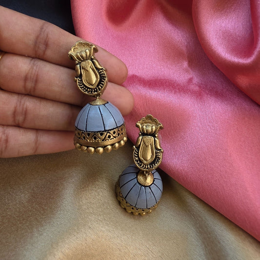 Nritya - Terracotta Jumka - Variant4
