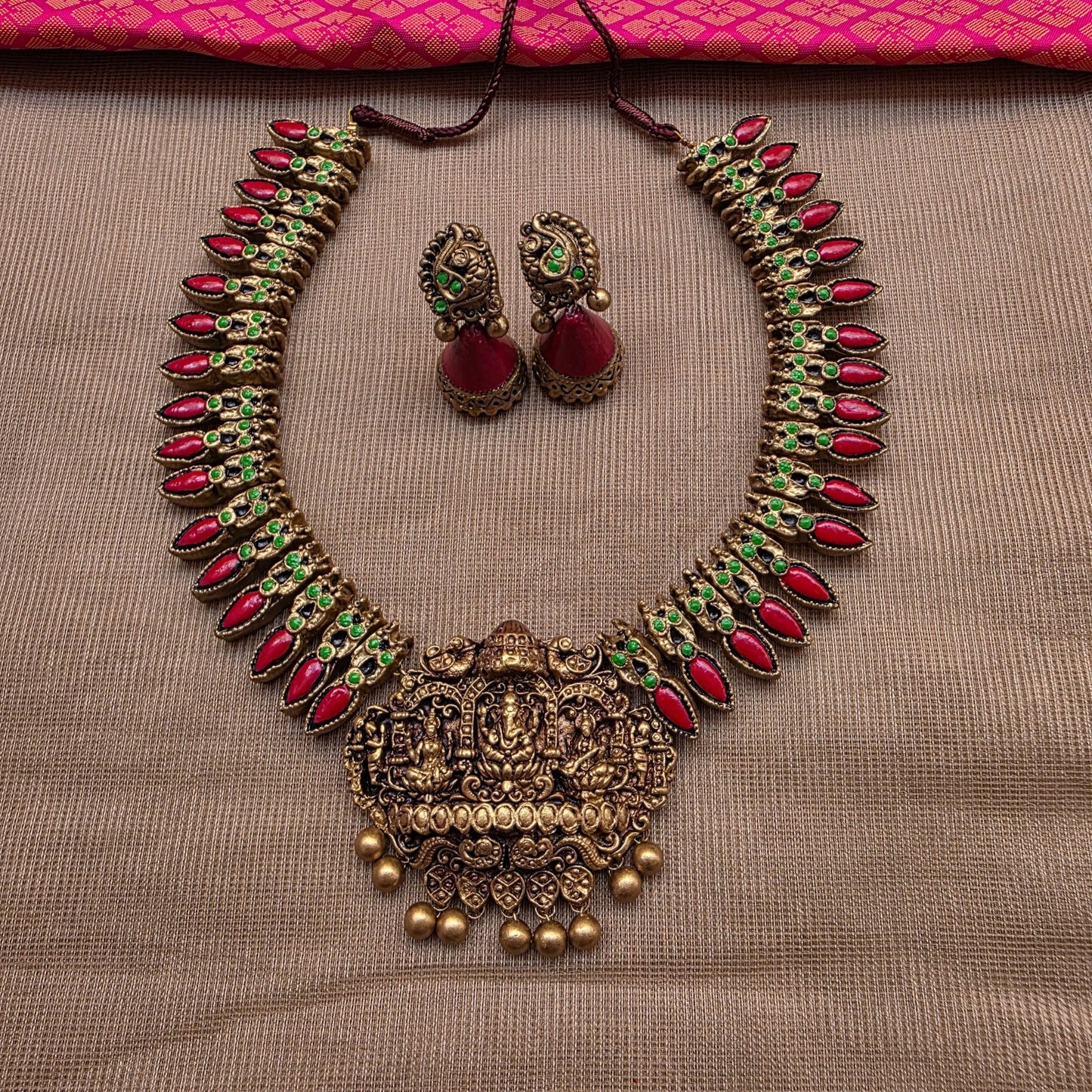 Idol Blossom Terracotta Jewellery