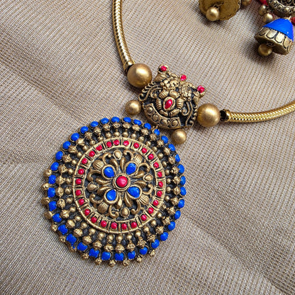 Blue Classic Glow Terracotta Jewellery