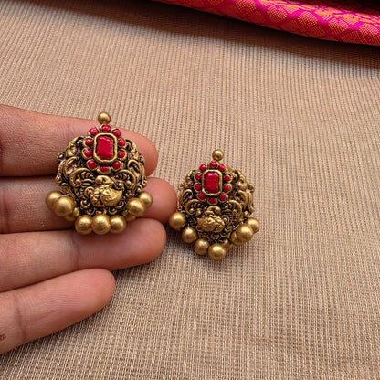 Emerald Mayura Terracotta Jewellery