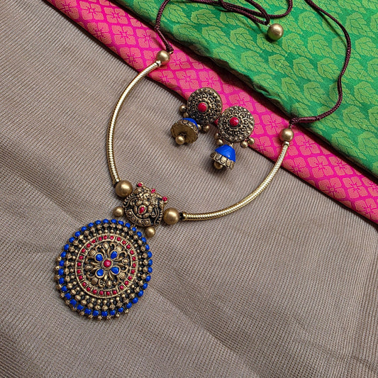 Blue Classic Glow Terracotta Jewellery