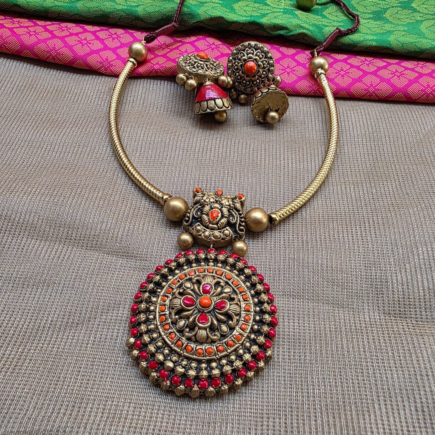 Red Classic Glow Terracotta Jewellery