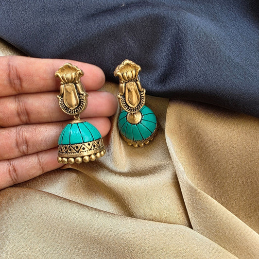 Nritya - Terracotta Jumka - Variant2