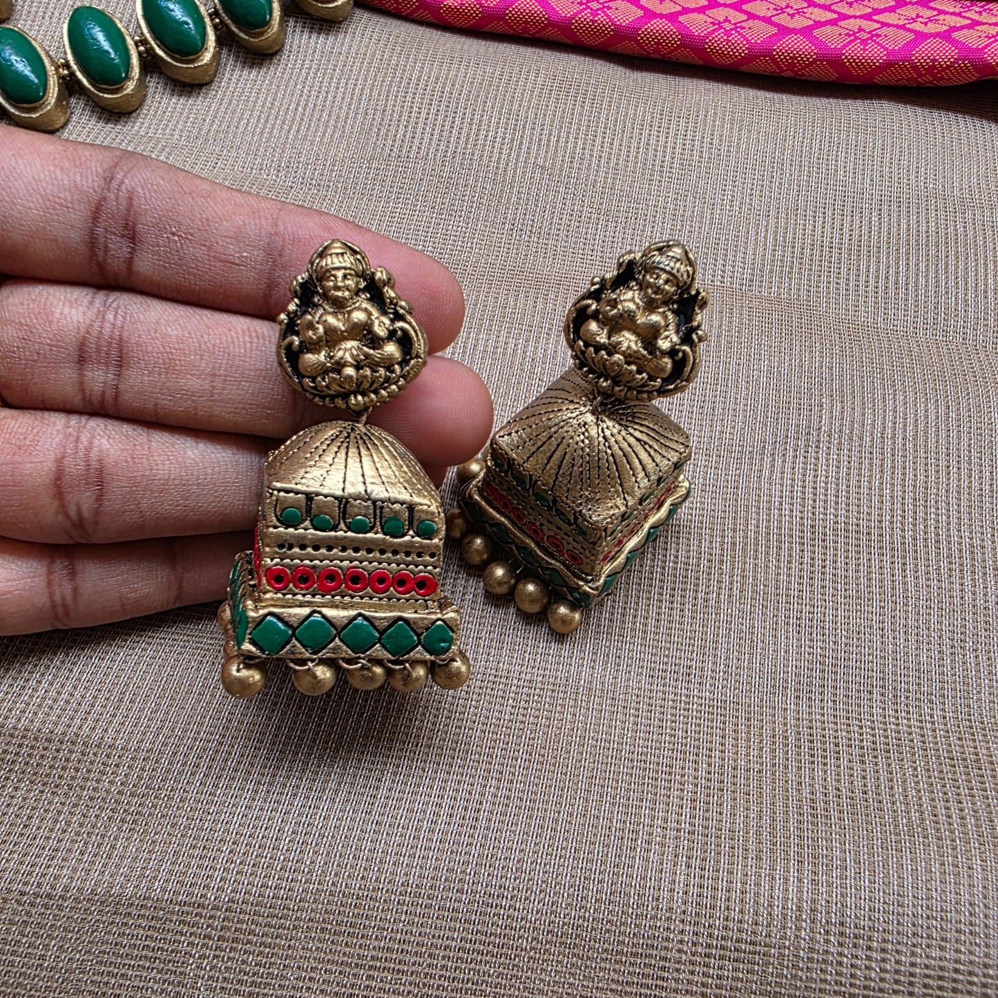 Oval Grace Arch Terracotta Jewellery
