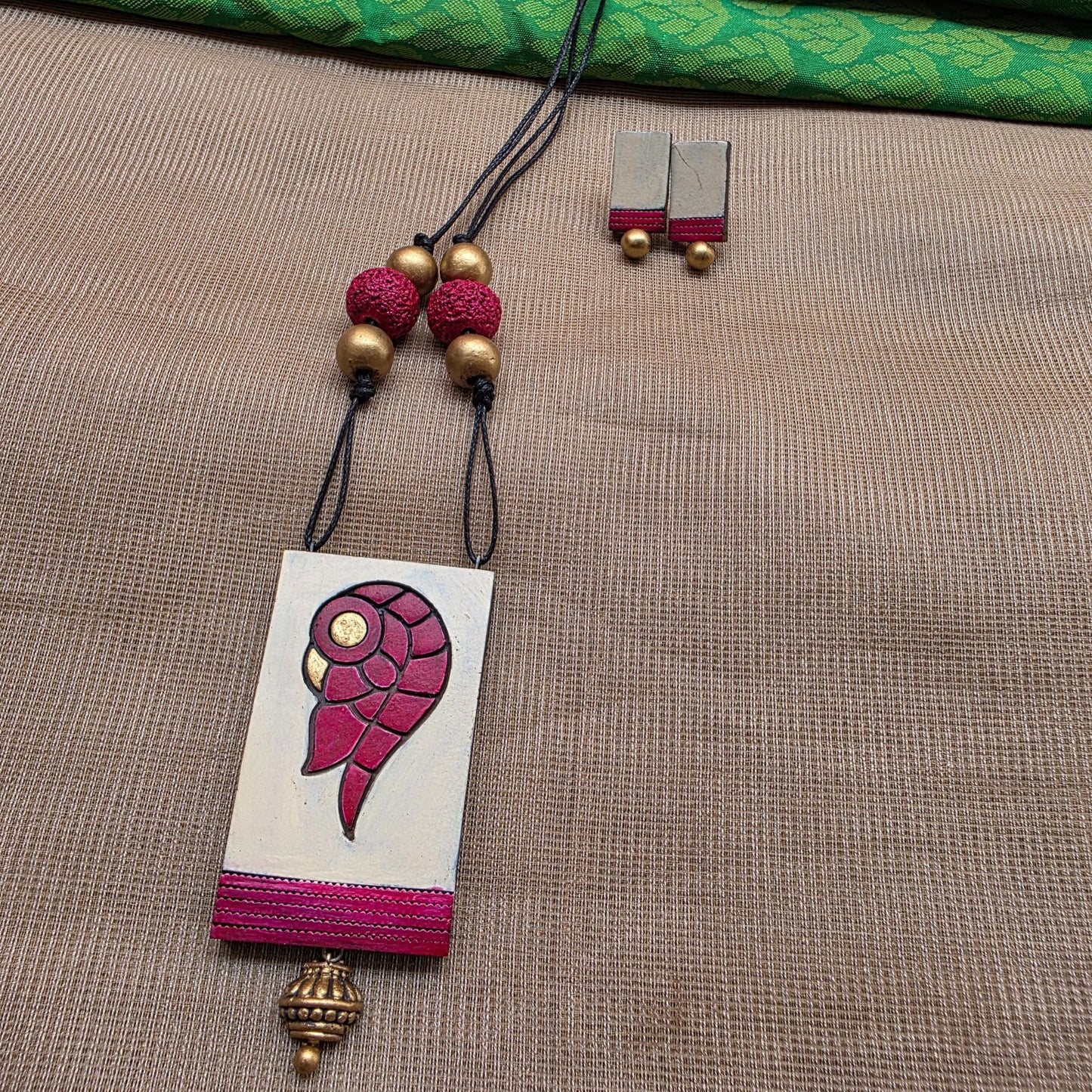 Parakeet Terracotta Jewellery