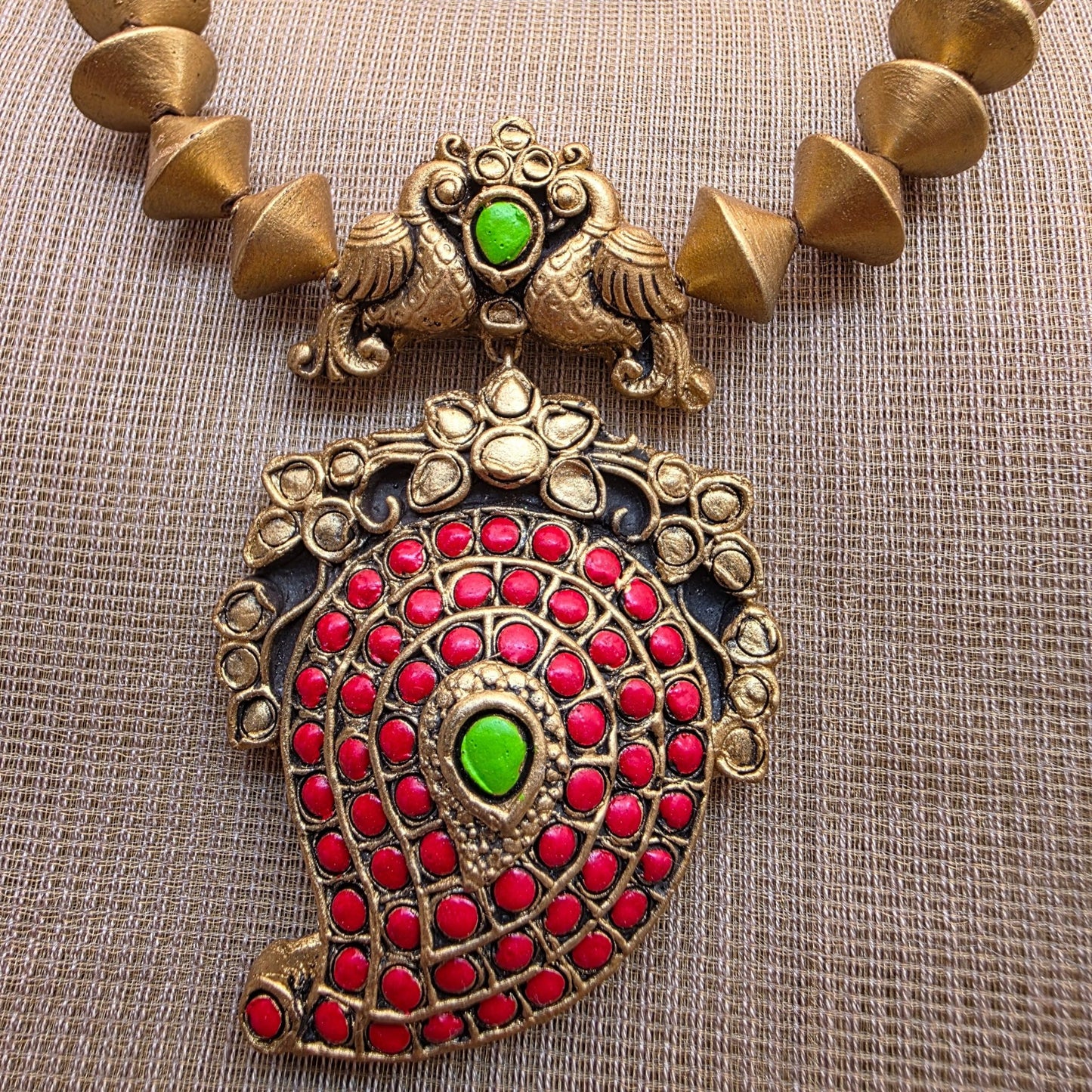 Kemp Mango Terracotta Jewellery Red