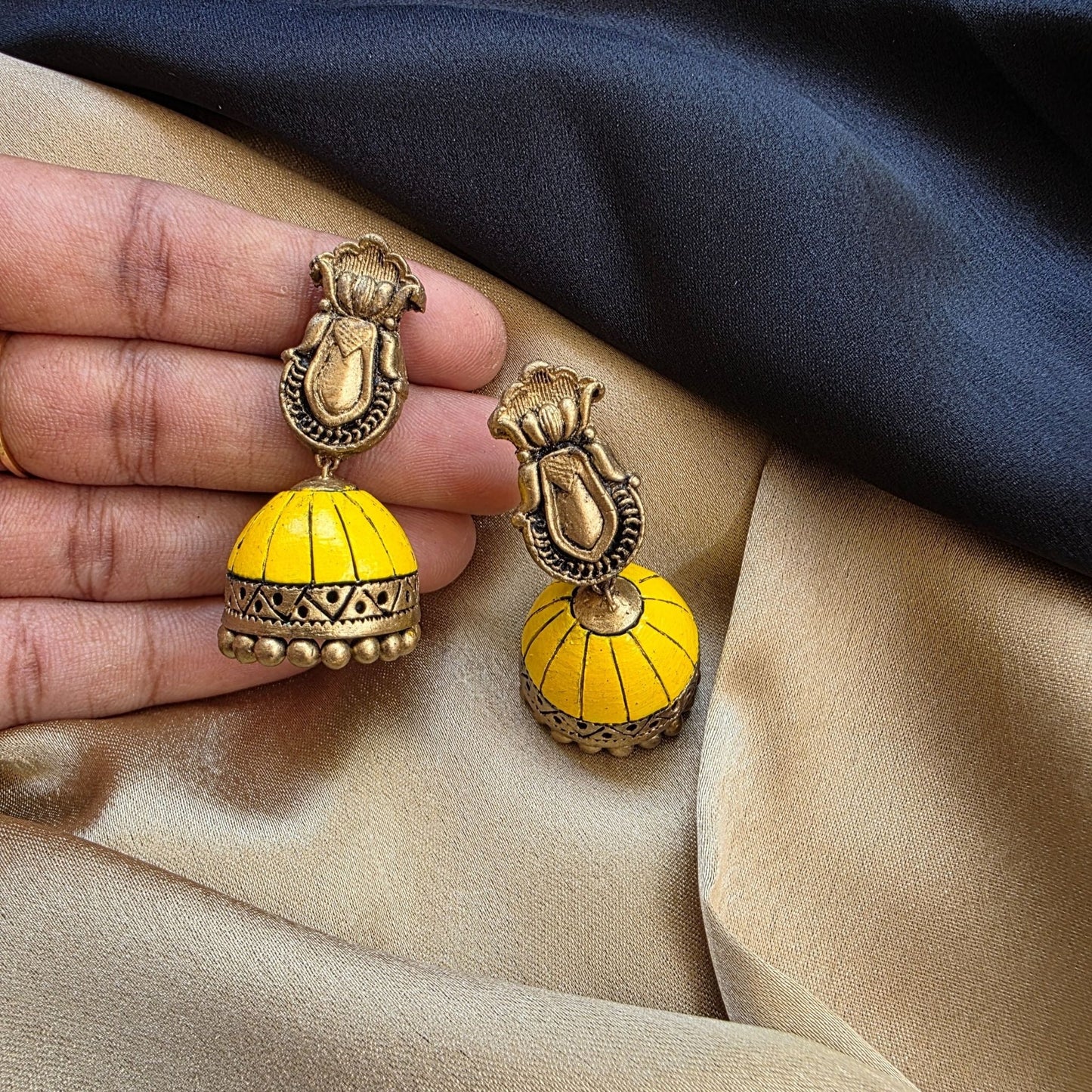Nritya - Terracotta Jumka - Variant1
