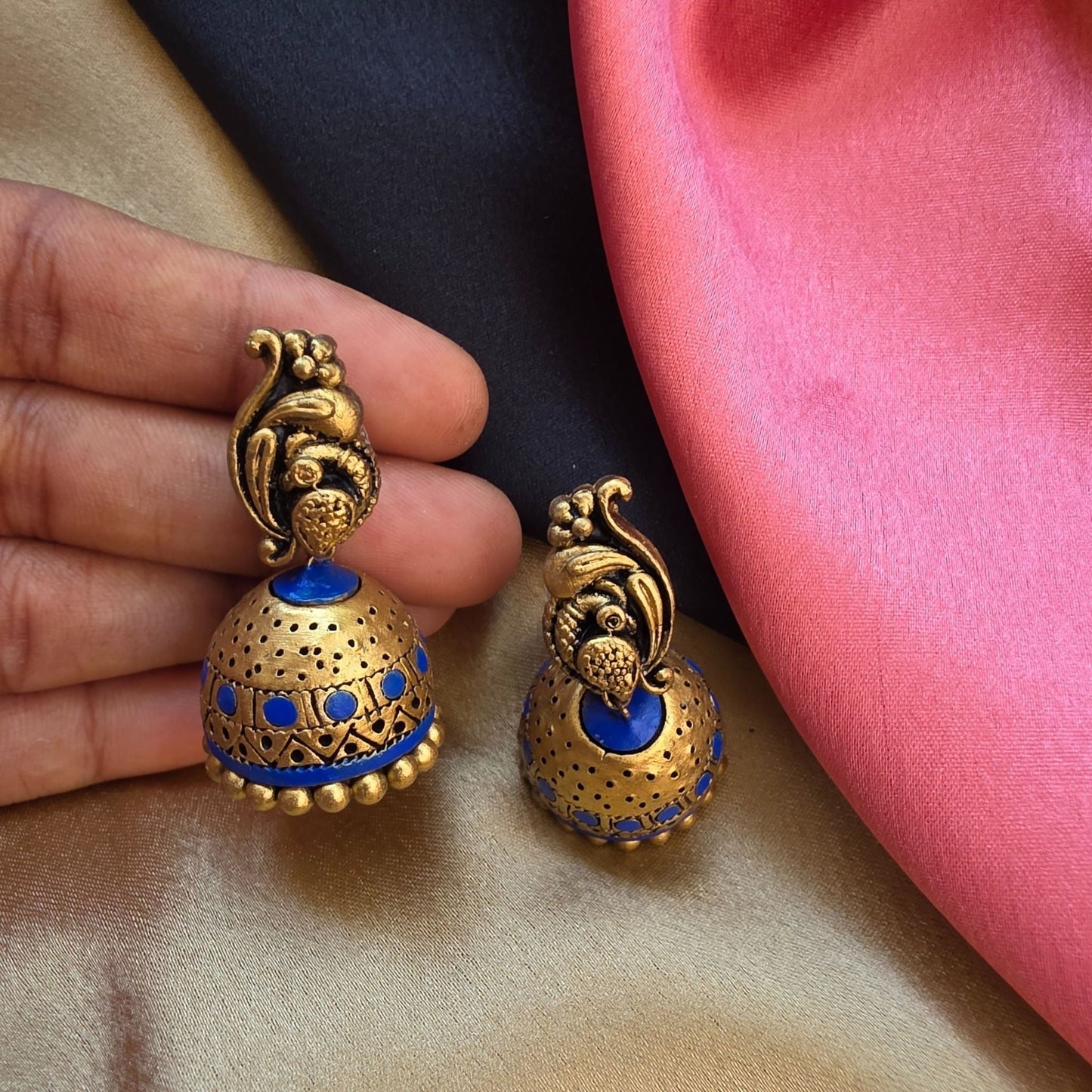 Kayal- Terracotta Jumka - Variant3