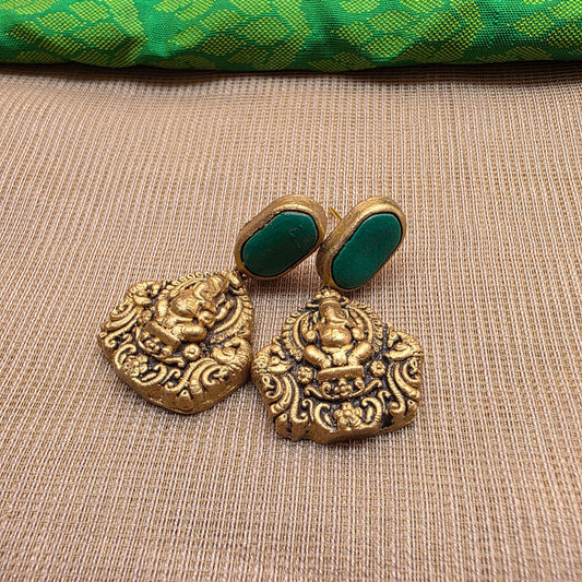 Kemp New Terracotta Jewellery Dark Green