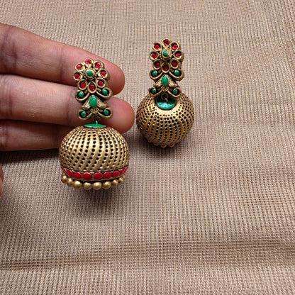 Ganesha Mango Glow Terracotta Jewellery