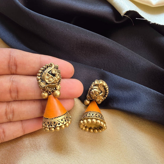 Vennila- Terracotta Jumka - Variant5