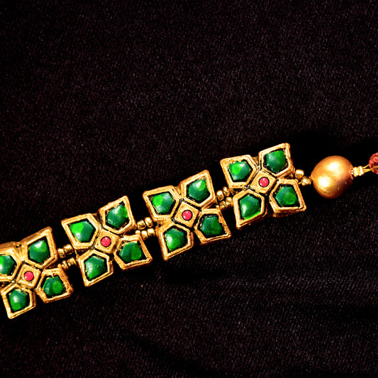 Starburst Pattern Terracotta Jewellery