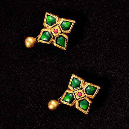 Starburst Pattern Terracotta Jewellery
