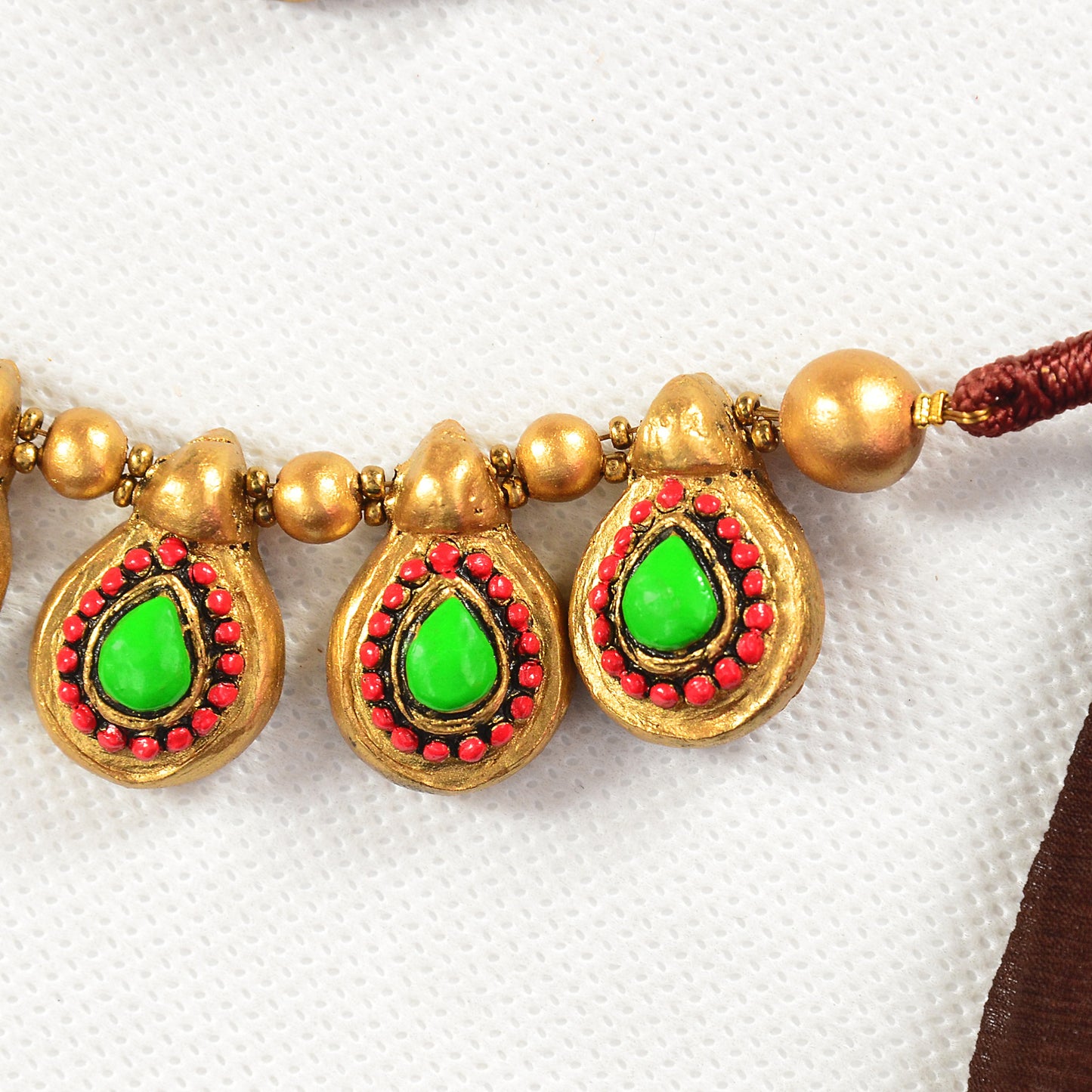 Verdant Paisley Terracotta Jewellery