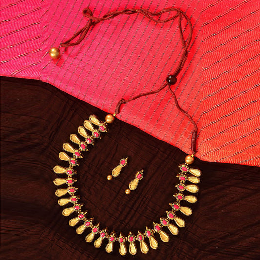 Rose Petal Terracotta Jewellery