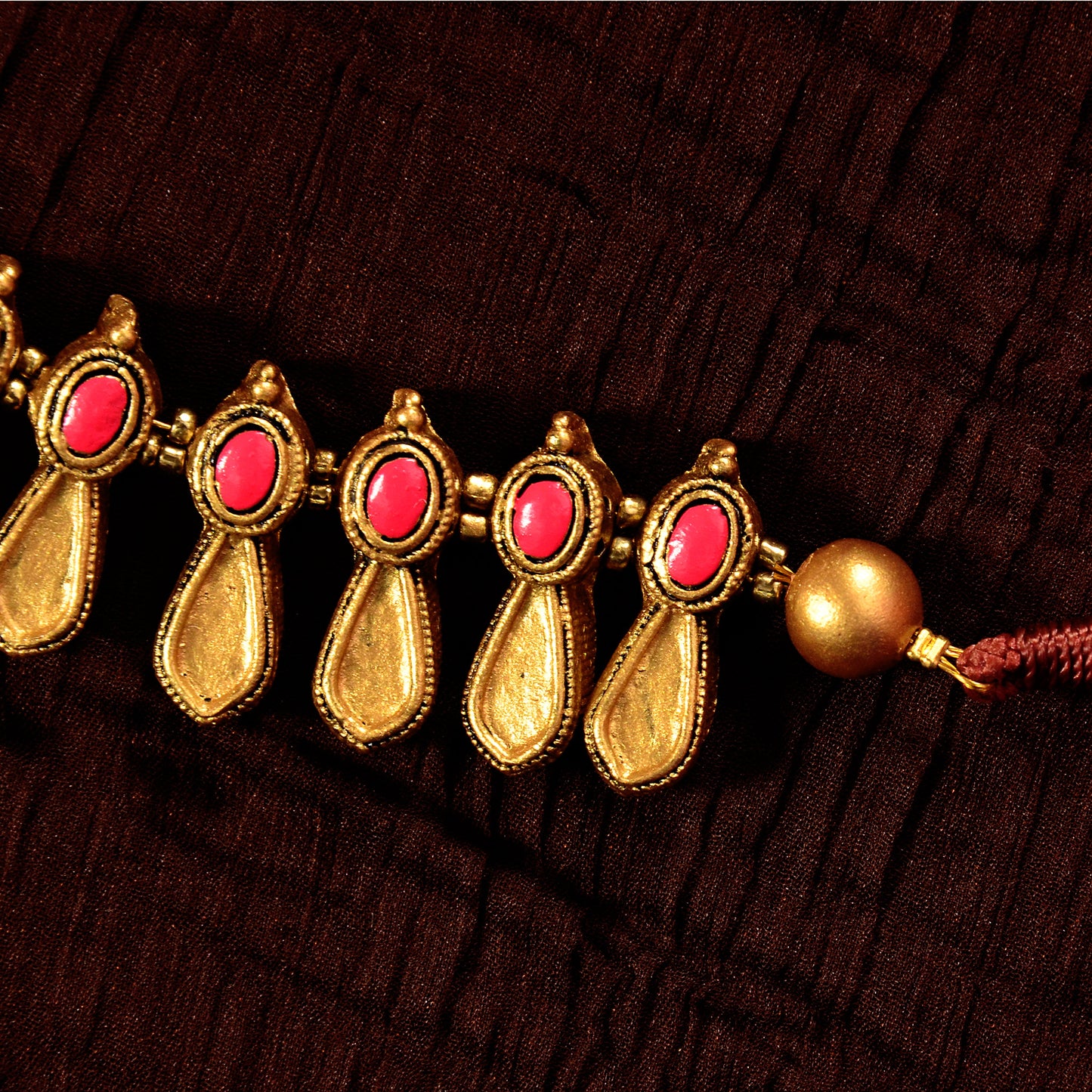 Rose Petal Terracotta Jewellery