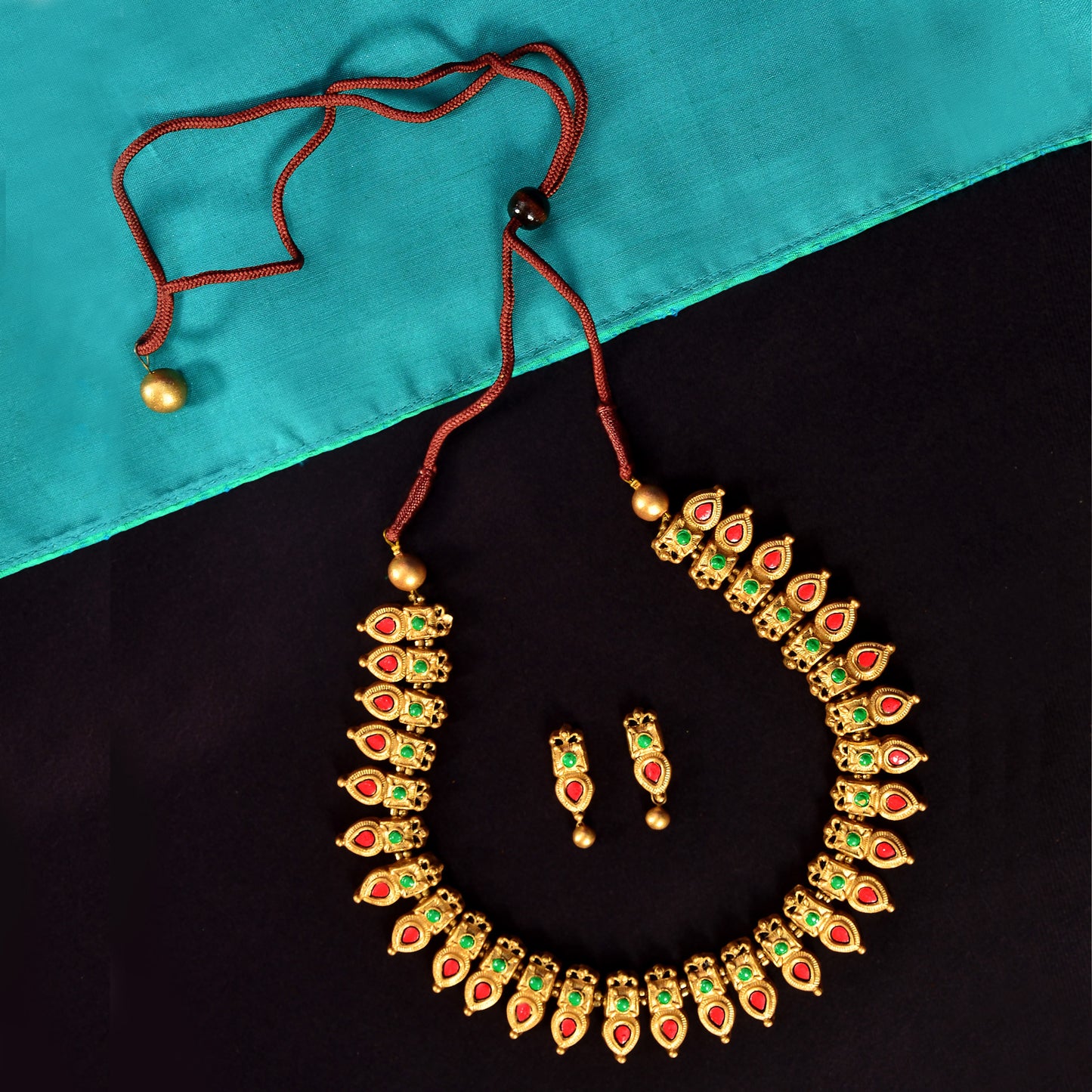 Teardrop Heritage Terracotta Jewellery