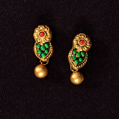 Leafy Bloom Terracotta Jewellery