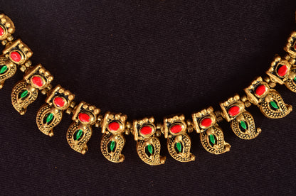 Paisley Motif Terracotta Jewellery