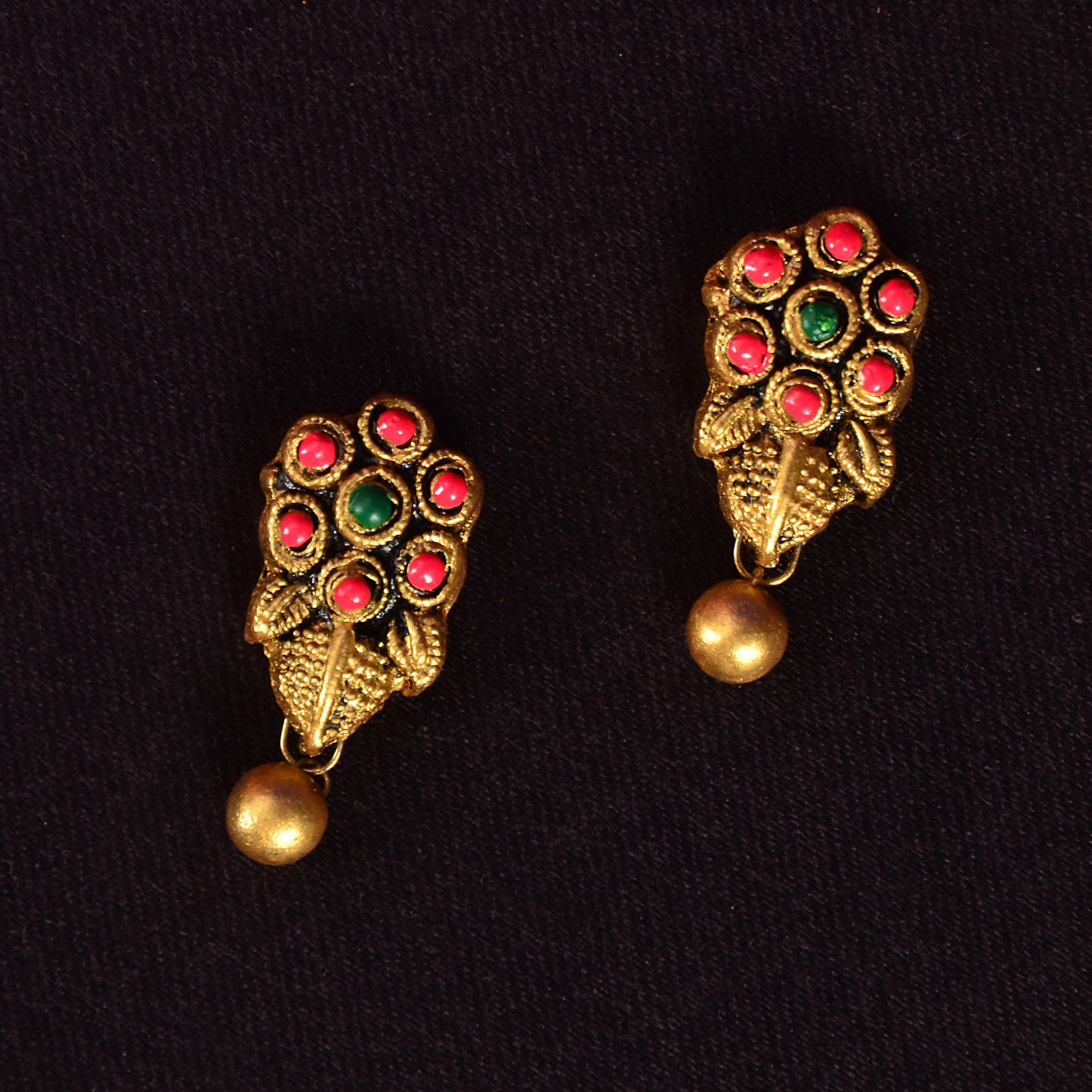 Floral Pattern Terracotta Jewellery