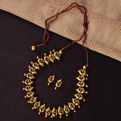 Classic Black Gold Terracotta Jewellery