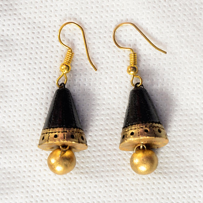 Minimalist Black Terracotta Jewellery Set