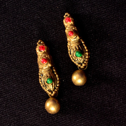 Leaf Motif Terracotta Jewellery