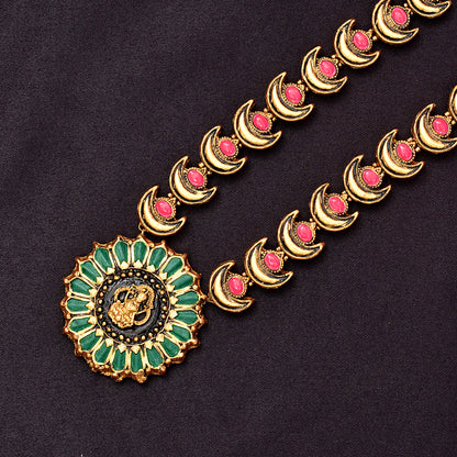 Moon Motif Terracotta Jewellery